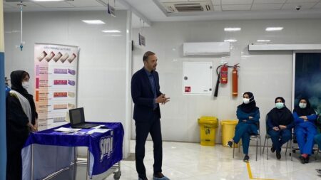 سمینار اتاق عمل بیمارستان ولیعصر ناجا