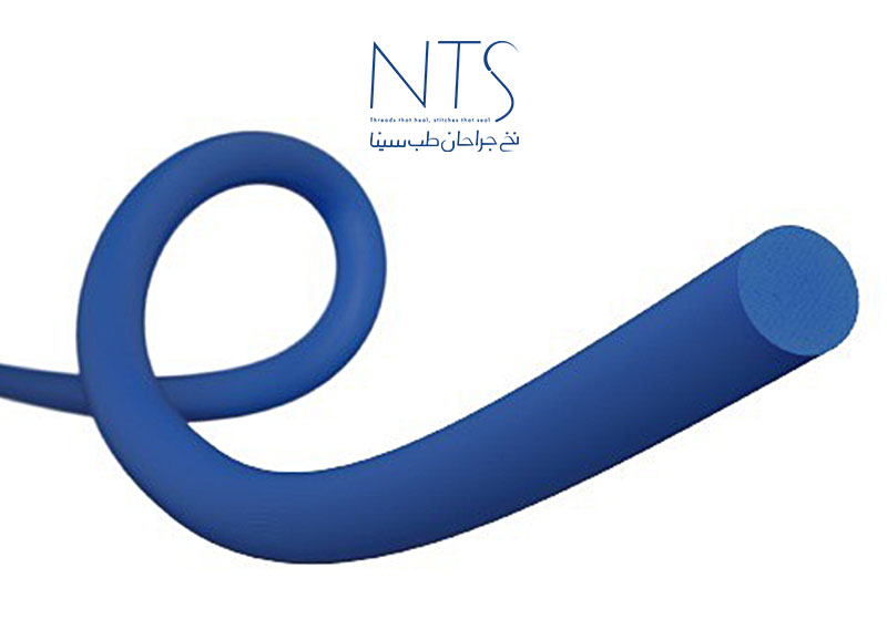 ساختار تک رشته‌ای نخ جراحی نایلون