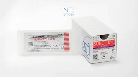 نخ بخیه سرجیکریل رپید (پلی گلایکولیک اسید)