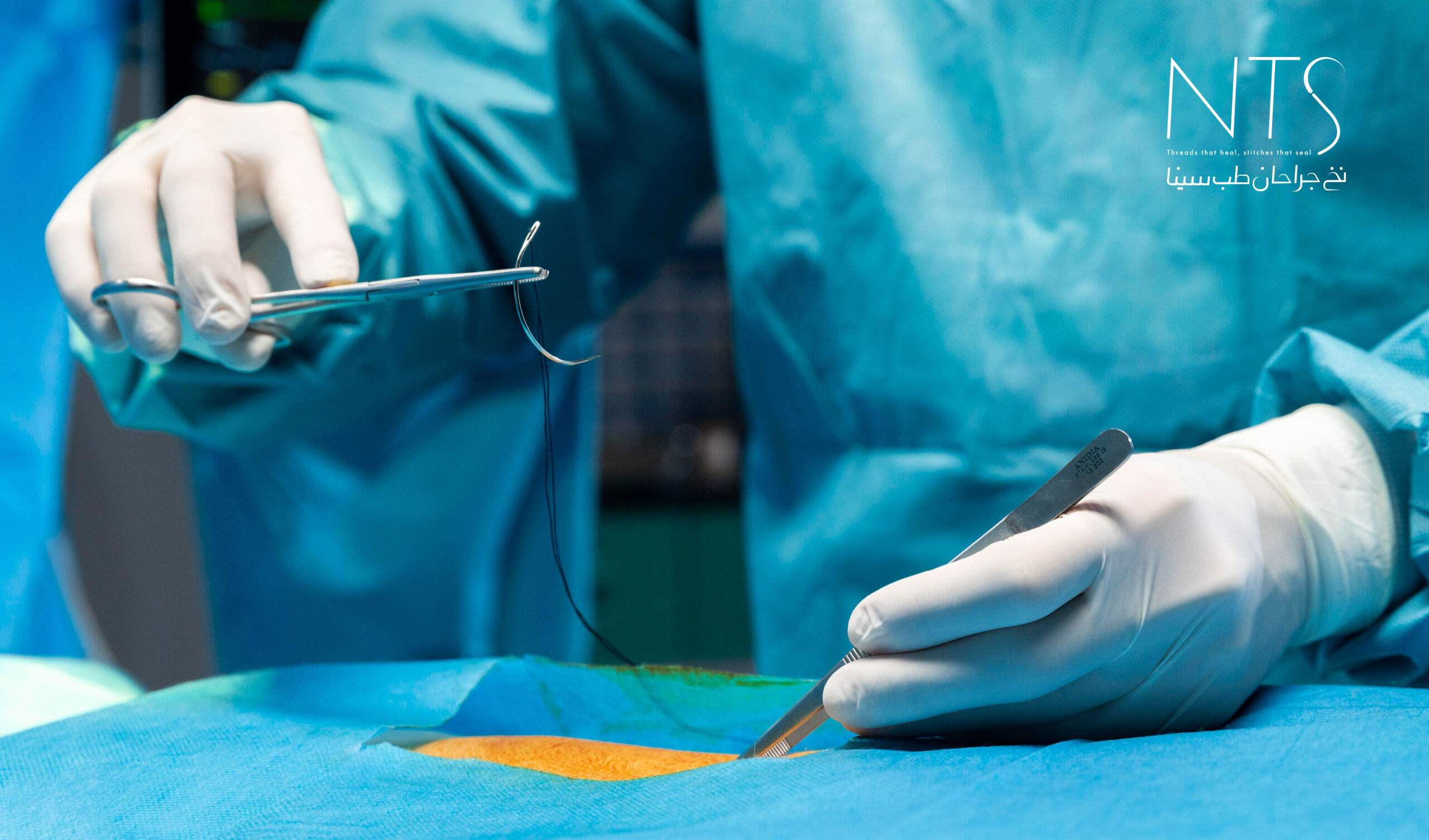 نخ بخیه سیلک