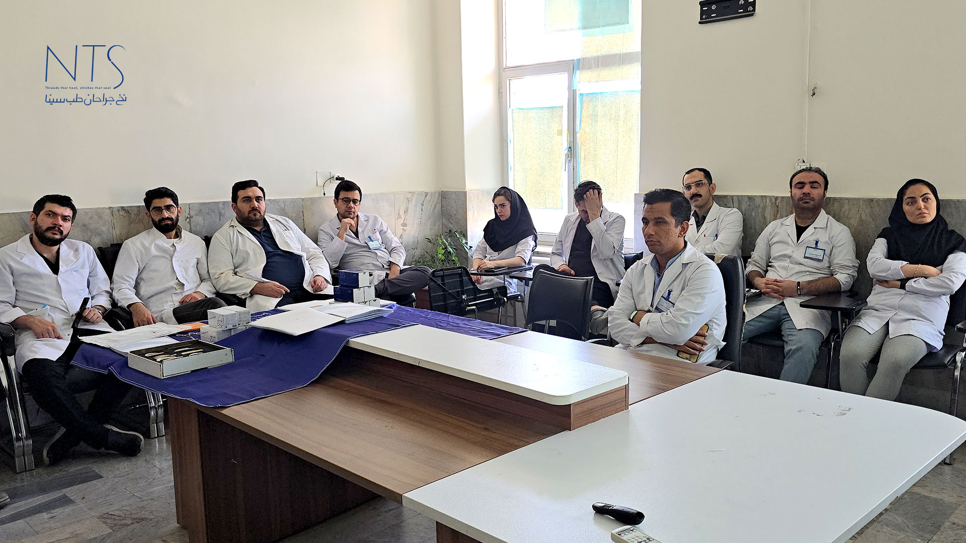 آموزش نخ و سوزن بخیه
